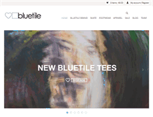 Tablet Screenshot of bluetilesc.com